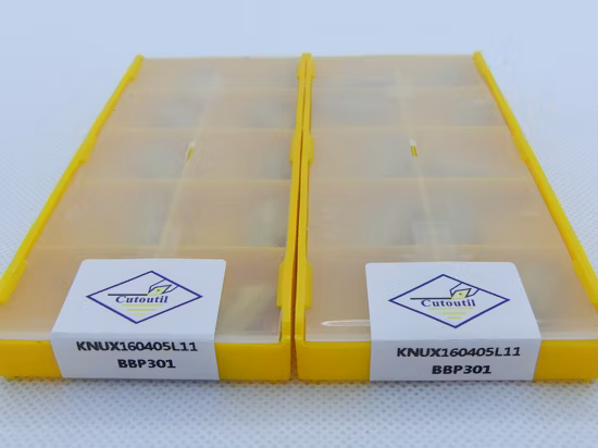 Cutoutil Knux160405L11 Bbp301 Turning Insert for Sdjcr Turning Tools Carbide Insert