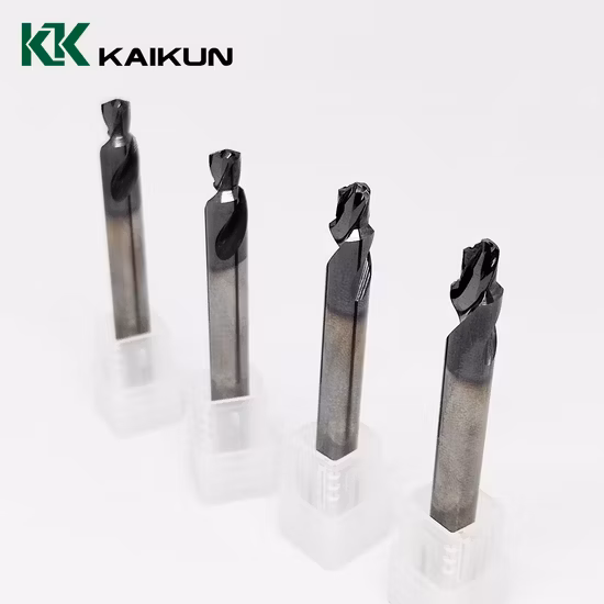 Tungsten Carbide CNC Coolant Hole Drill Bits Milling Cutter Twist Drill Bits Drilling Tool